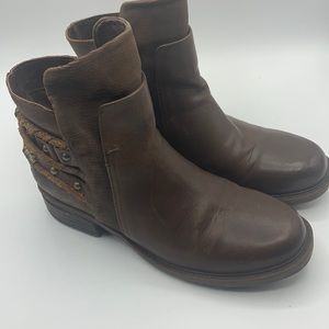 OTBT brown Booties.